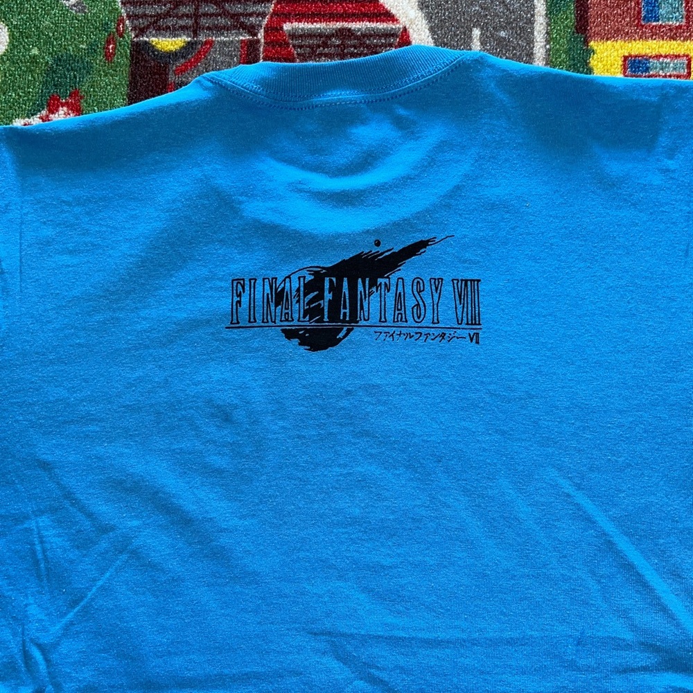 New final fantasy 7 screen print tshirt - Picture 2 of 7